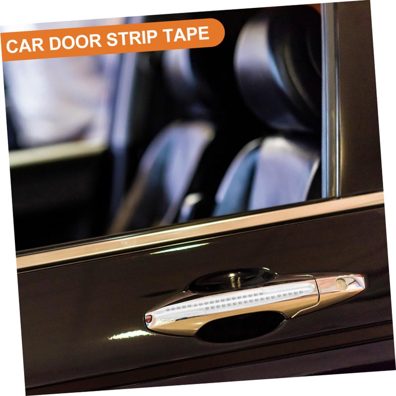 4Pcs Transparent Car Door Edge Protector Strips Anti Collision Scratch Resistant Trim - Image 4
