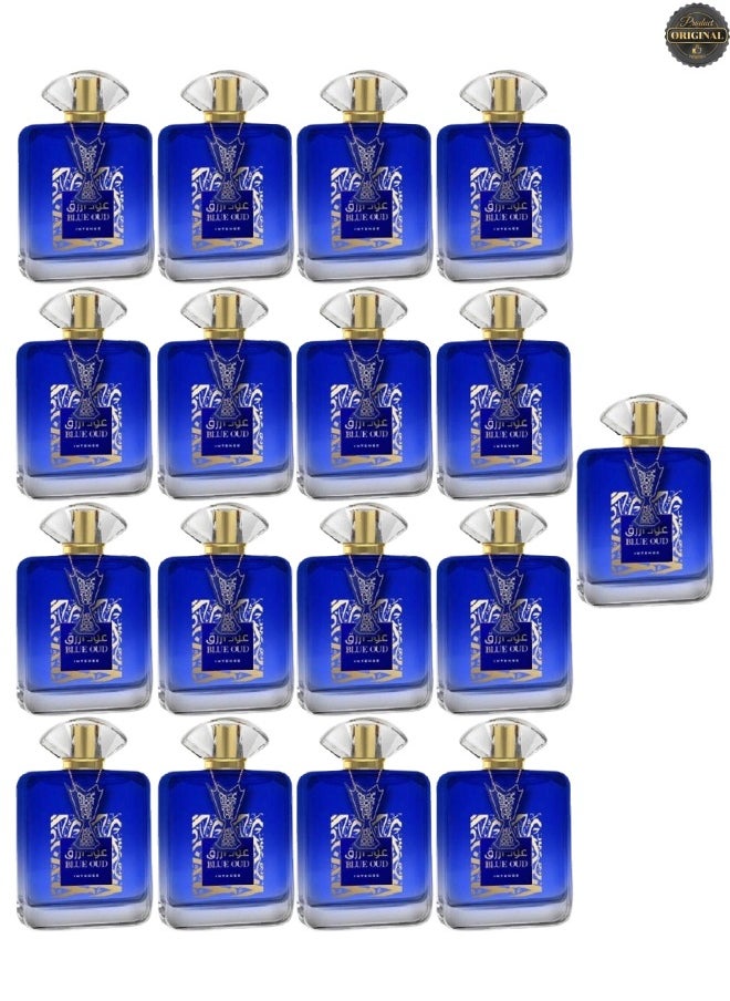 luxury 17 Pieces Blue Oud Intense Perfume 100ML  - Image 1