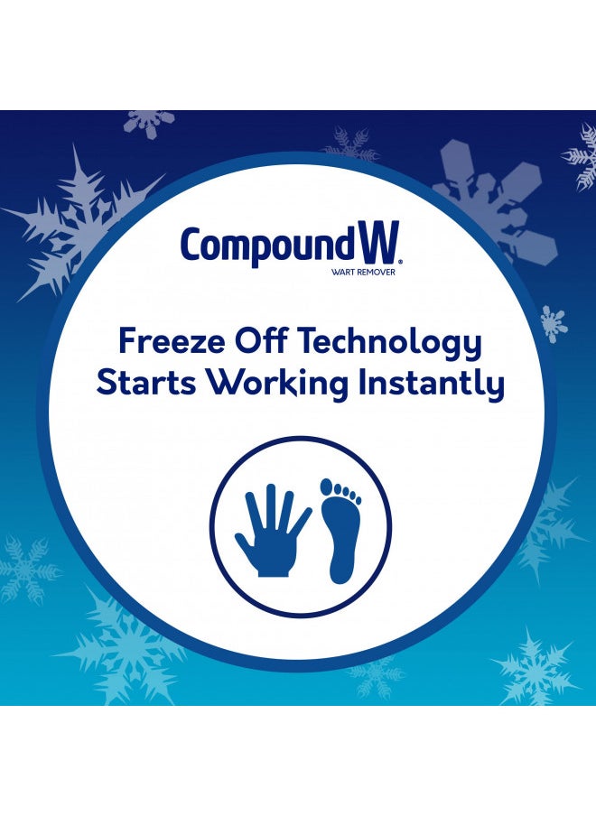 Compound W Compound W Freeze Off Remover, 8 Applications, White, 1 Count  - Image 4