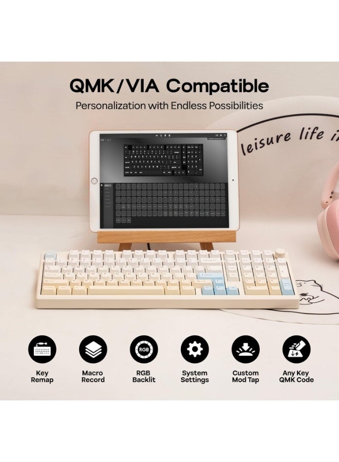 ابوماكر لوحة مفاتيح ألعاب لاسلكية - Image 4