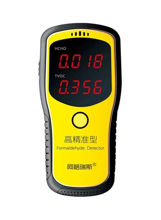 Air Tester Formaldehyde Detector Black/Yellow