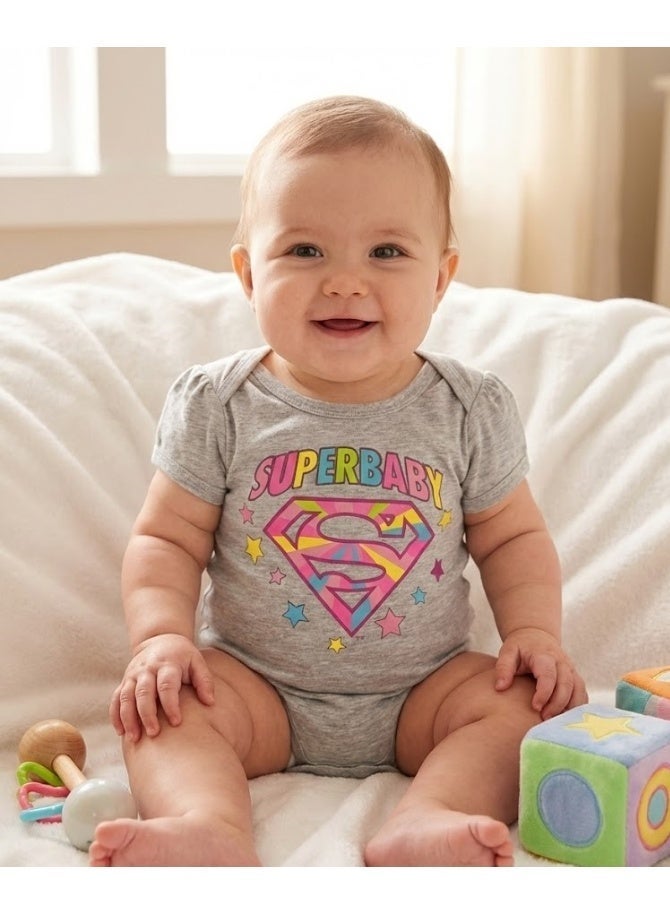 super baby Super Girl Body Baby100%cotton - Image 3