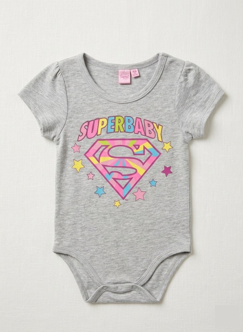 super baby Super Girl Body Baby100%cotton - Image 1