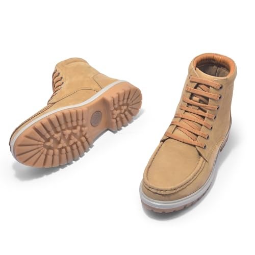 Woodland Men's Tobacco Leather Boots-10 UK (44 EU) (GB 2660117ONW) - Image 5