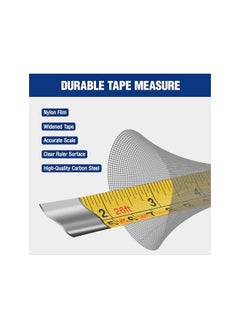 WORKPRO WORKPRO Tape Measure 8M 26FT, Retractable Professional Measuring Tape, Imperial and Metric Measurements with Metal Belt Clip  - Image 4