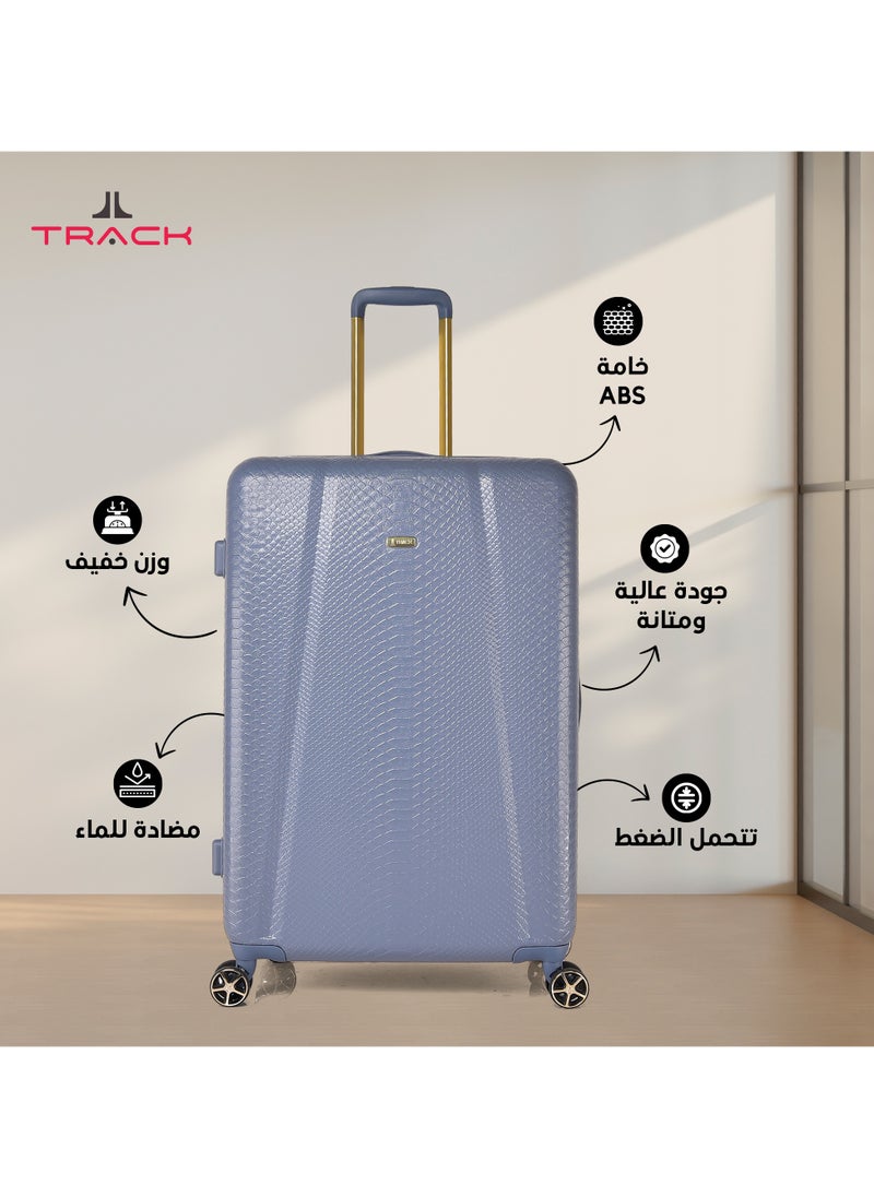 Track - TRACK Luggage set 3 pcs elegant travel bags, 28/24/20 inch, Denim Blue - Image 1