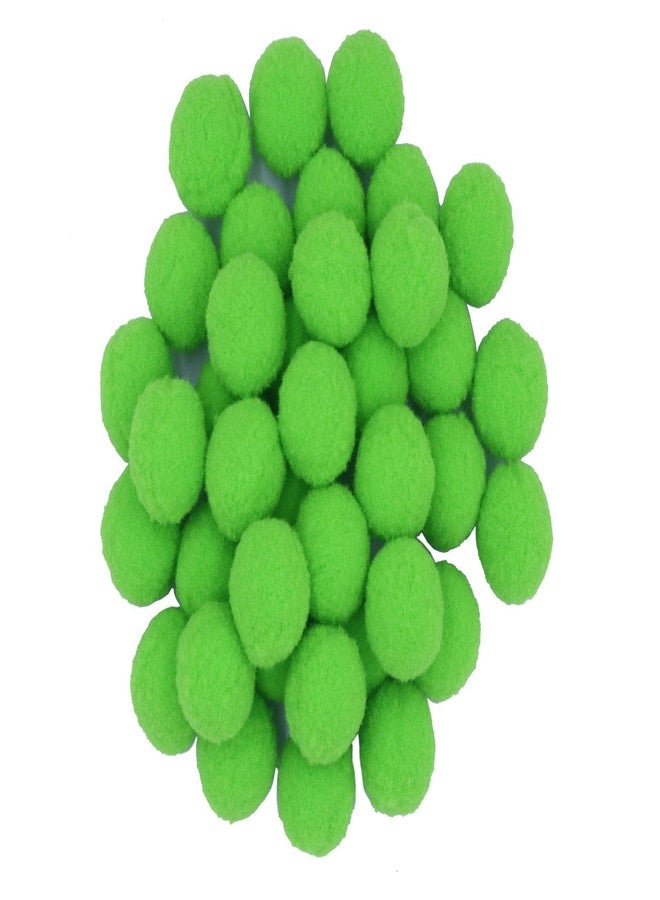 YYCRAFT Craft Pom Pom Balls 1.5 Inch Pom Poms 50pcs（Pom Size:1.5",Lime Green - Image 3