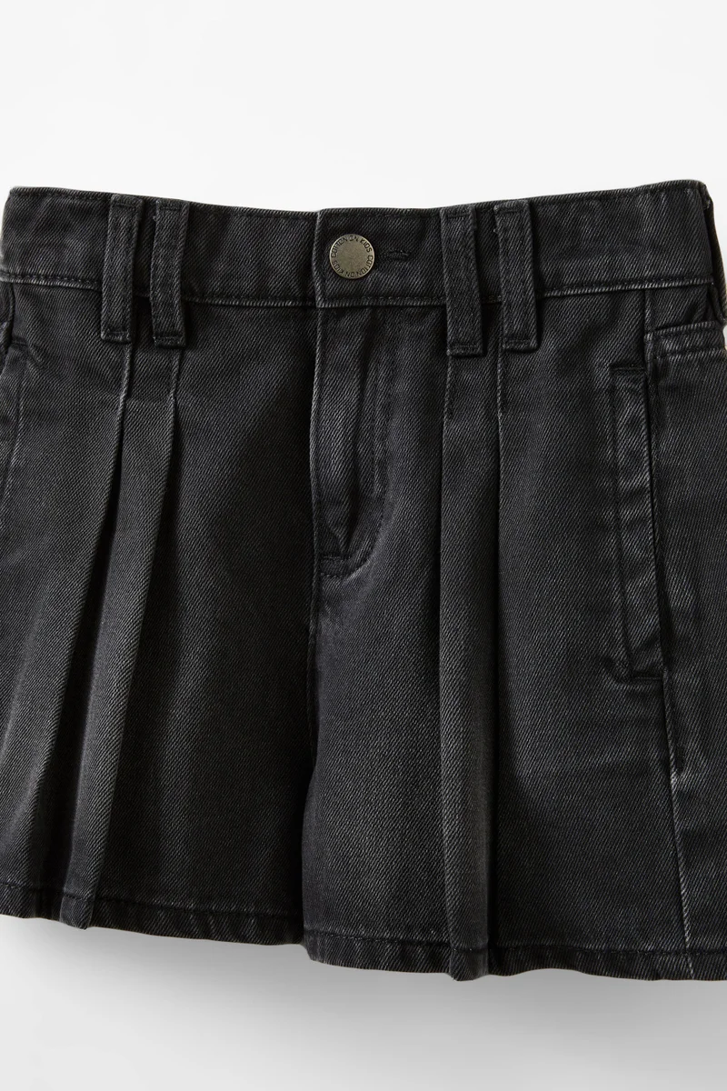 Cotton On Sarai Pleat Front Denim Short