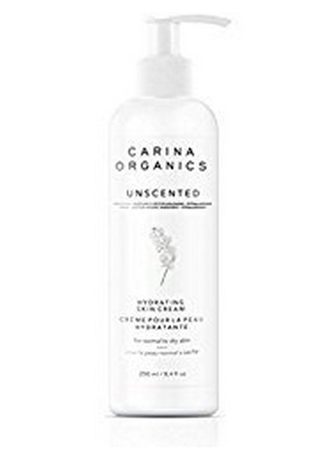 Carina Organics Unscented Daily Moisturizing & Hydrating Skin Cream 250Ml 