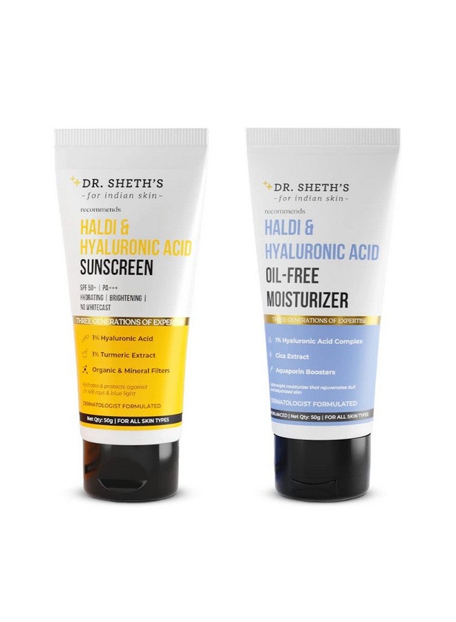 Dr. Sheth's Intense Skin Hydration Duo Spf 50 For All Skin Types, Pack Of 1 - Image 1