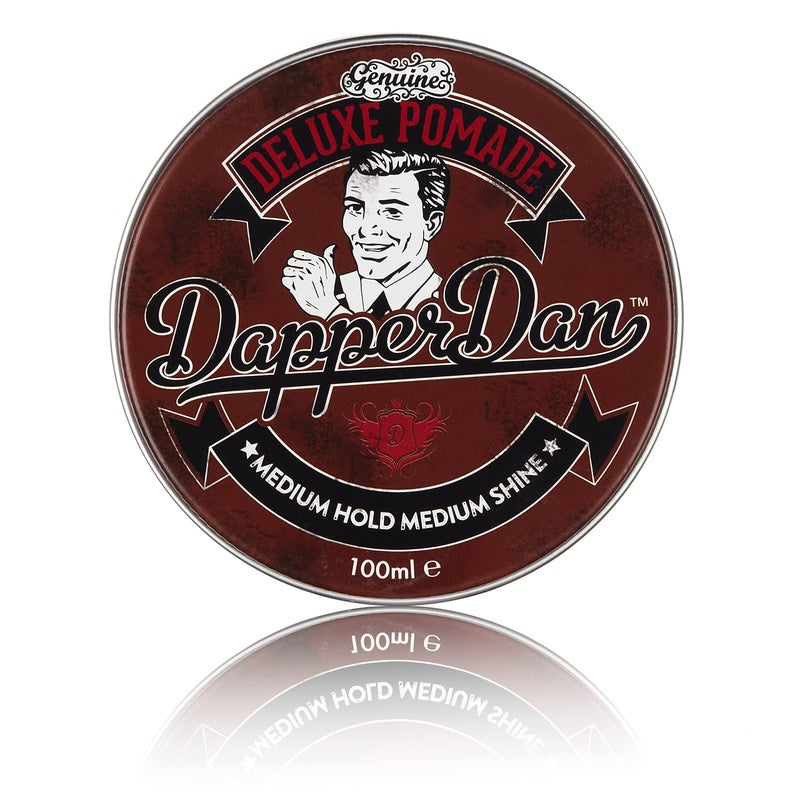 Dapper Dan Deluxe Pomade By Dapper Dan, Medium Hold Medium Shine, No Greasiness Or Flakiness, Citrus & Vanilla Fragrance 100ml - Image 1