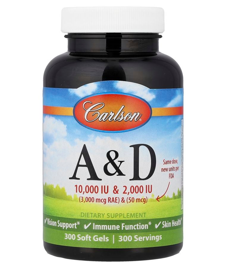 Vitamins A & D 300 Soft Gels