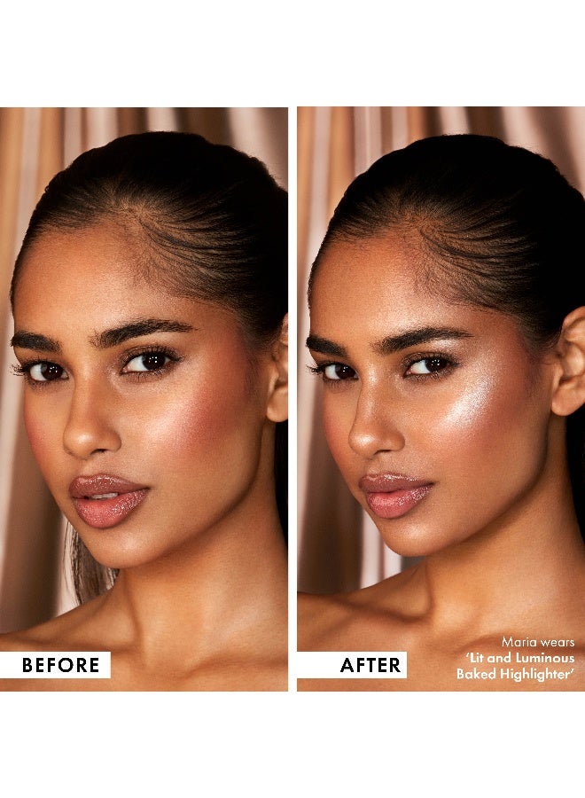 ICONIC LONDON Lit & Luminous Baked Highlighter - Image 5