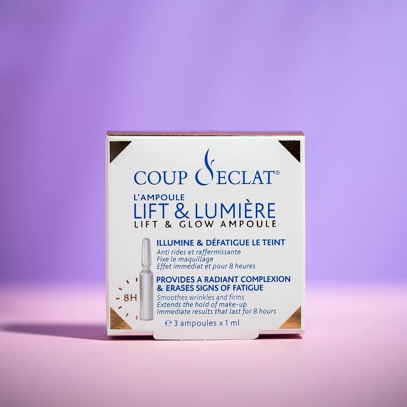 Coup D'eclat Lift & Glow Ampoules - Set of 3, 1ml Each for Radiant Complexion - Image 2