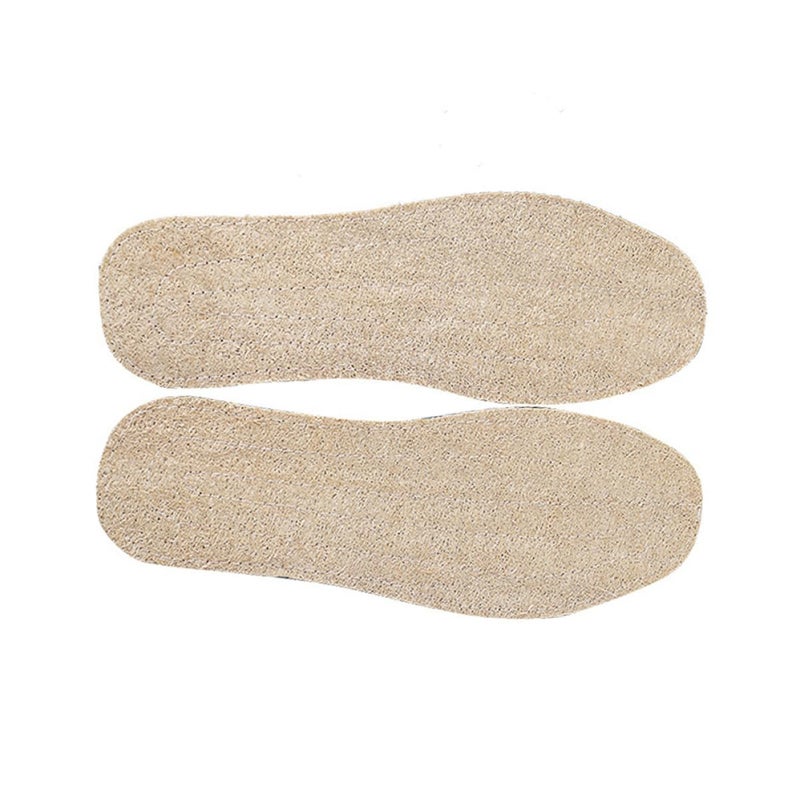 Natural Loofah Shoe Insoles Breathable Sweat Absorbing Foot Cushion Pads For Men Women Size 40 - Image 2