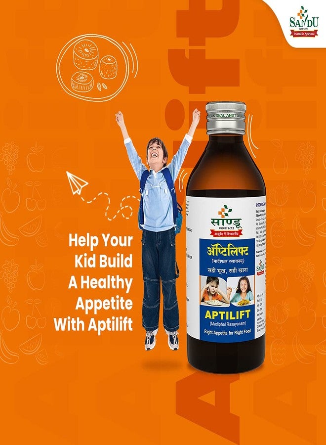 Sandu Aptilift | Best Ayurvedic Appetizer & Digestive Tonic | 200 ml - Image 4