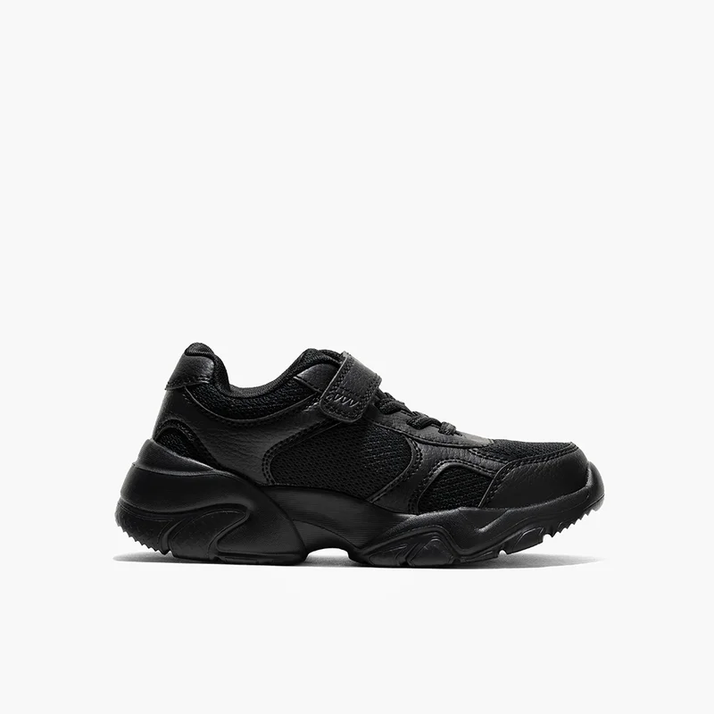 AMICA Amica Kids School Shoes  Lightweight, breathable vegan leather sneakers with anti-slip phylon outsole, memory foam insoles, and Single Velcro closure for boys, girls, and school wear.