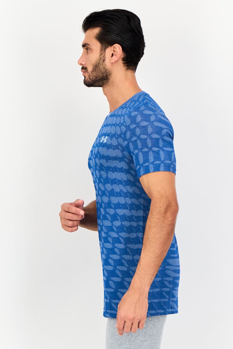 UNDER ARMOUR تي شيرت تدريب قصير الأكمام للرجال، متعدد الألوان - Image 2