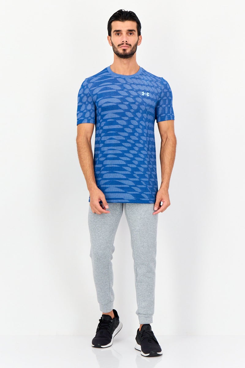 UNDER ARMOUR تي شيرت تدريب قصير الأكمام للرجال، متعدد الألوان - Image 4