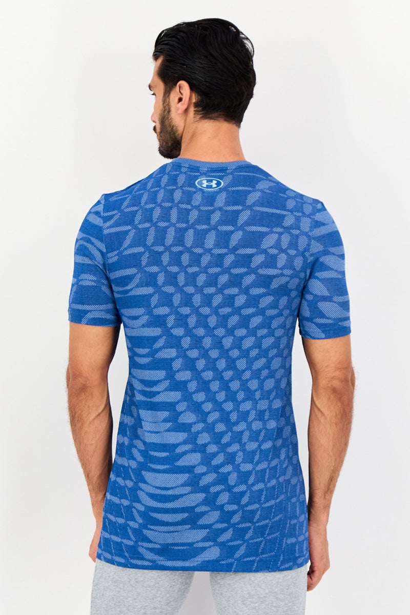 UNDER ARMOUR تي شيرت تدريب قصير الأكمام للرجال، متعدد الألوان - Image 3