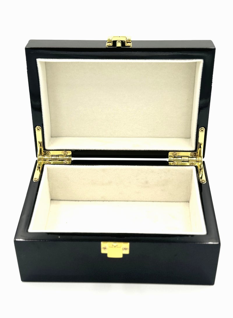 Empty wooden box empty classic wooden box Oud and oil perfume box Wooden jewellry box Gift box Storage Box Y7 - Image 2