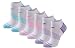 Saucony Womens RunDry Performance Selective Cushion Socks Available in SL 6 12 Pairs White Brights 6 Pairs Medium - Image 2