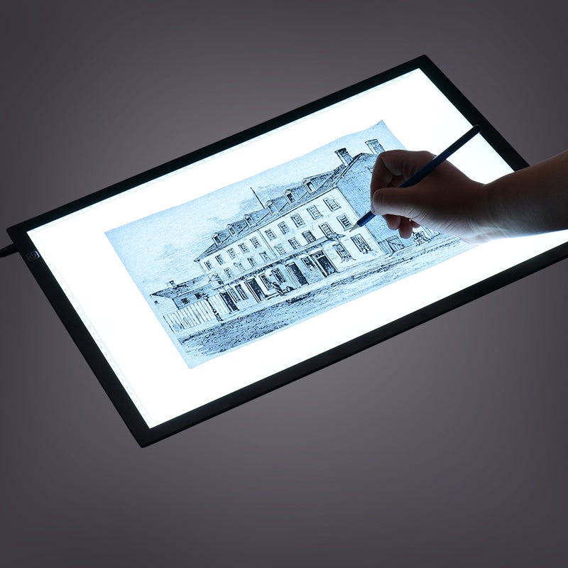 A3 Magnetic LED Light Pad Artcraft Tracing Light Box Tracer Copy Board USB Powered Brightness Dimmable for Artists Drawing Sketching Animation Designing Tattoo DIY Diamond Painting - Image 2