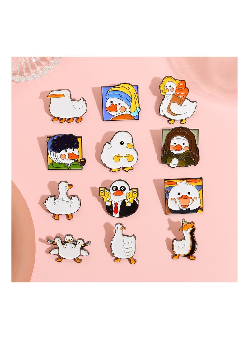 Excefore Creative Enamel Pins Bulk Set, Cartoon Plants Anime Punk Animals Enamel Backpack Pins for Men/Women Cute Cool Pins for Jackets Clothes  - Image 2