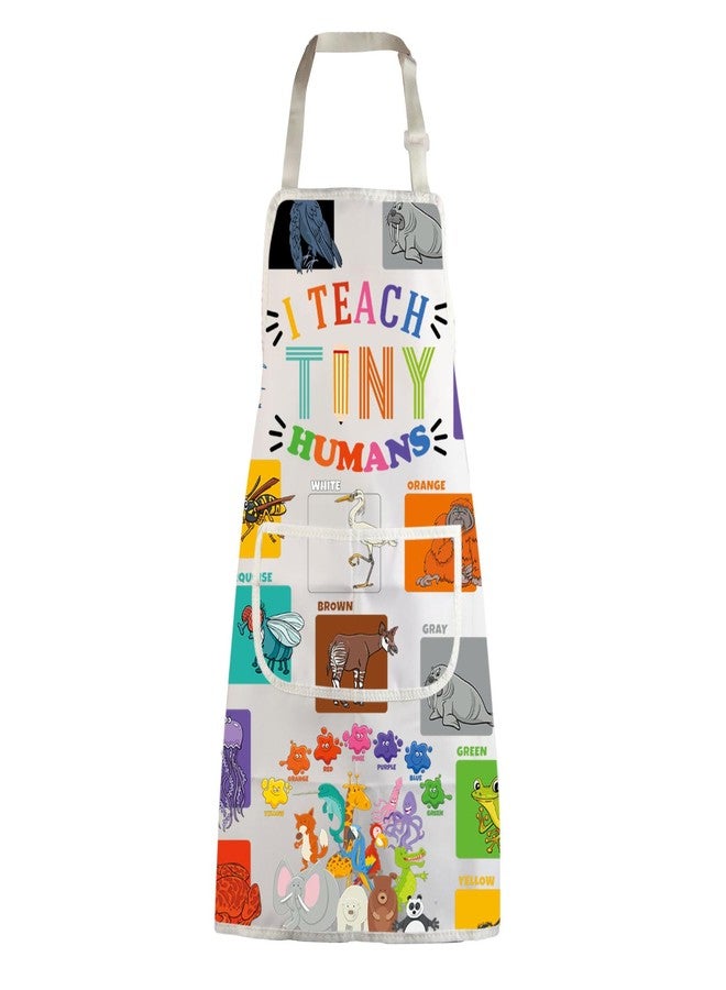 MBMSO Teacher Apron - Pre-K & Kindergarten Art Apron for Teachers - Funny Gift - Image 1