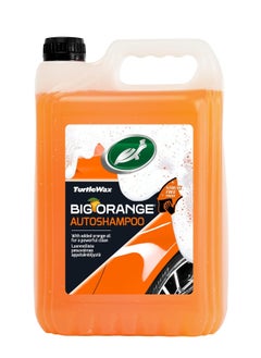 TurtleWax Car Wash Shampoo And Wax Big Orange 5 liters  - Image 4