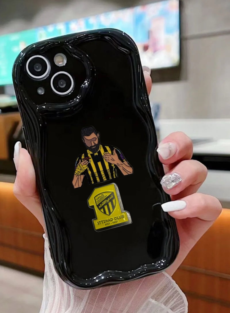 2 metal stikers Benzema and al-ittihad - Image 3