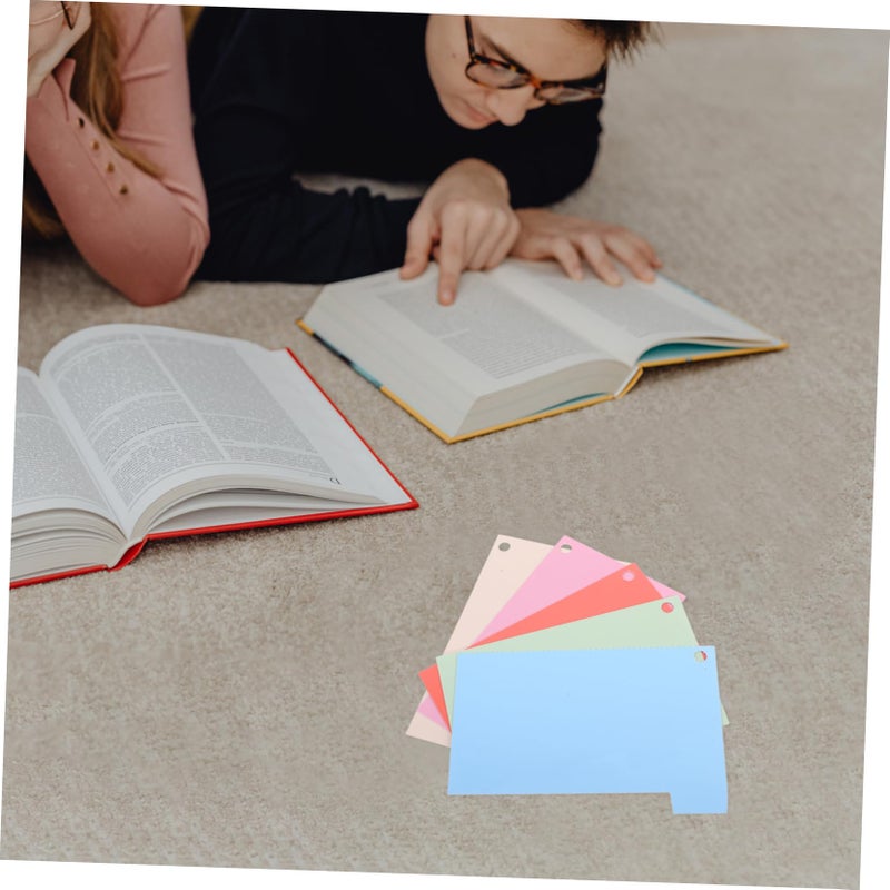 15 ورقة قابلة للكتابة من فواصل الدفاتر وعلامات بطاقات الفهرس لتنظيم دفتر المخطط - Image 4