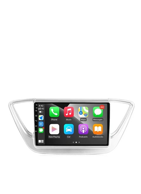 The Hyundai Accent 2018 -2021 screen is part of the car’s infotainment system. It runs on Android and supports features like Apple CarPlay and Android Auto, allowing you to easily connect your smartphone. It also offers a high resolution of up to 1080 pixels, making it excellent for displaying information and maps clearly.