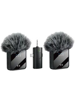 New F11 lavalier microphone 3-in-1 wireless microphone short video shooting mobile phone noise cancelling live microphone