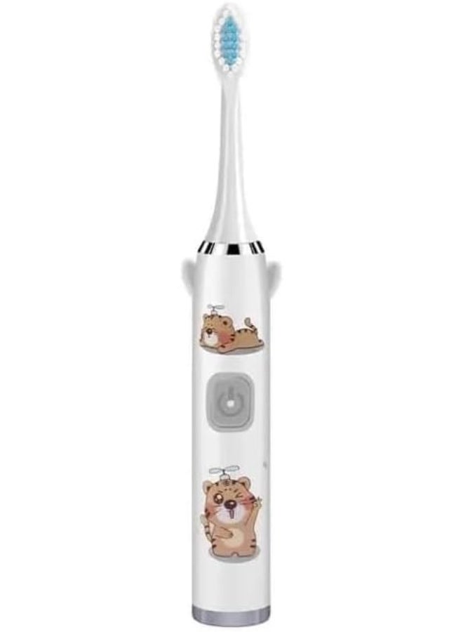 SAFENHAND Rechargeable Kids Electric Toothbrush, 5 Modes, Fun & Easy Cleaning, IPX7 Waterproof, for Age 3+, Soft Bristles