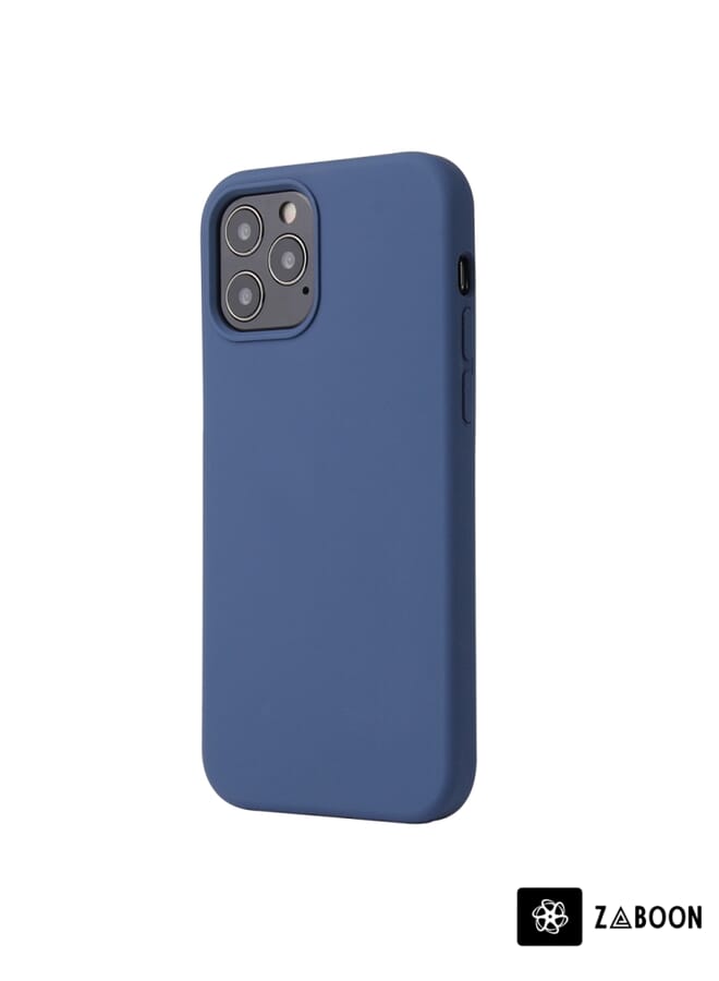 Zaboon Protective Case Cover For iPhone 13 Pro Max Solid Color Liquid Silicone Shockproof Protective Case - Image 2