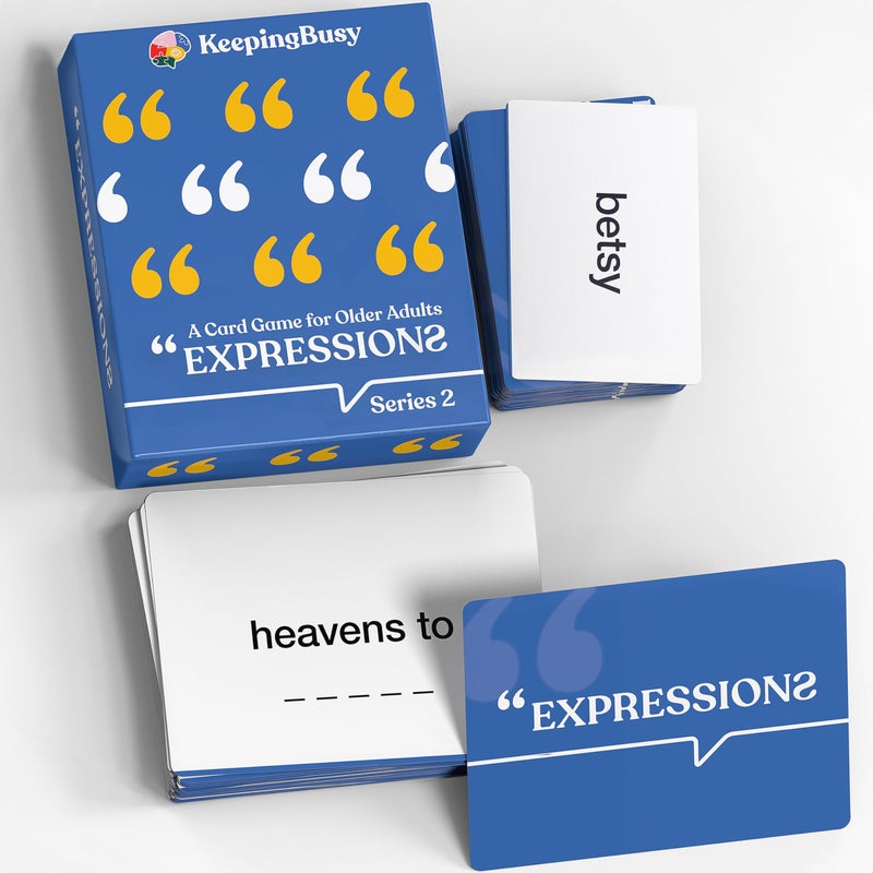 Keeping Busy Expressions Series 2 Dementia Activities for Seniors Dementia Products for Elderly Alzheimers Products for Elderly Memory Games for Seniors Memory Games for Adults Alzheimers Activities
