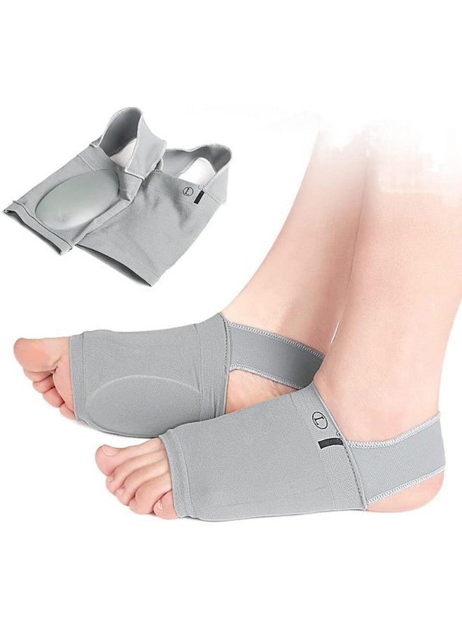 SUNBEET ?Spandex, M Flat Foot Arch Support For Men & Women | Medial Arch Support For Flat Feet Correction Sleeve With Cushion | Plantar Fasciitis Leg Foot Pain Relief Product (Multi) - Image 1