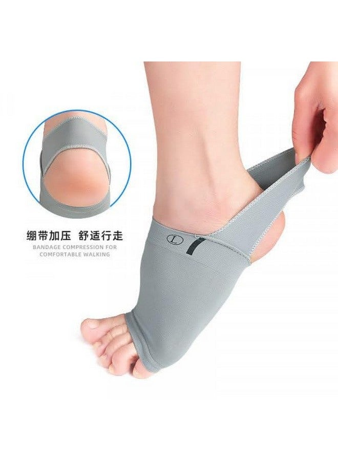 SUNBEET ?Spandex, M Flat Foot Arch Support For Men & Women | Medial Arch Support For Flat Feet Correction Sleeve With Cushion | Plantar Fasciitis Leg Foot Pain Relief Product (Multi) - Image 2