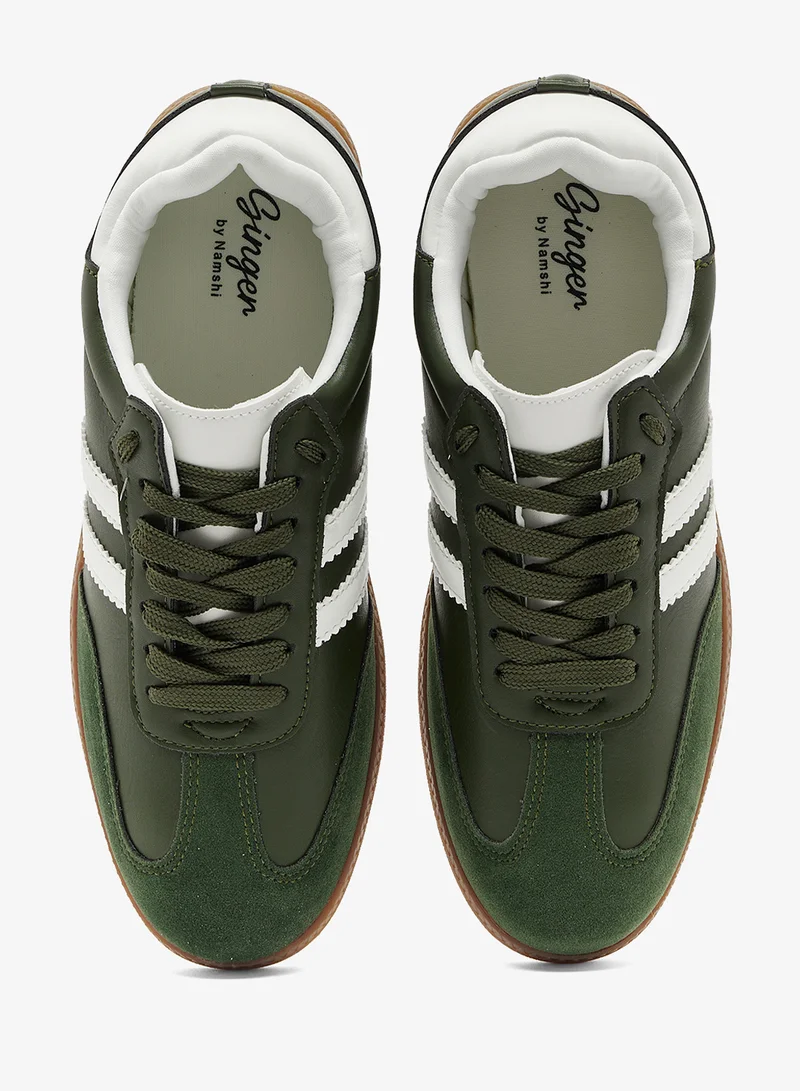 Ginger Retro Court Sneakers