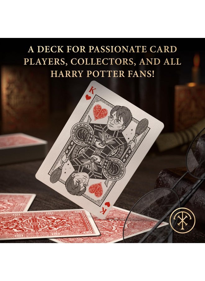 Theory11 theory11 Harry Potter Playing Cards - Red (Gryffindor)  - Image 5