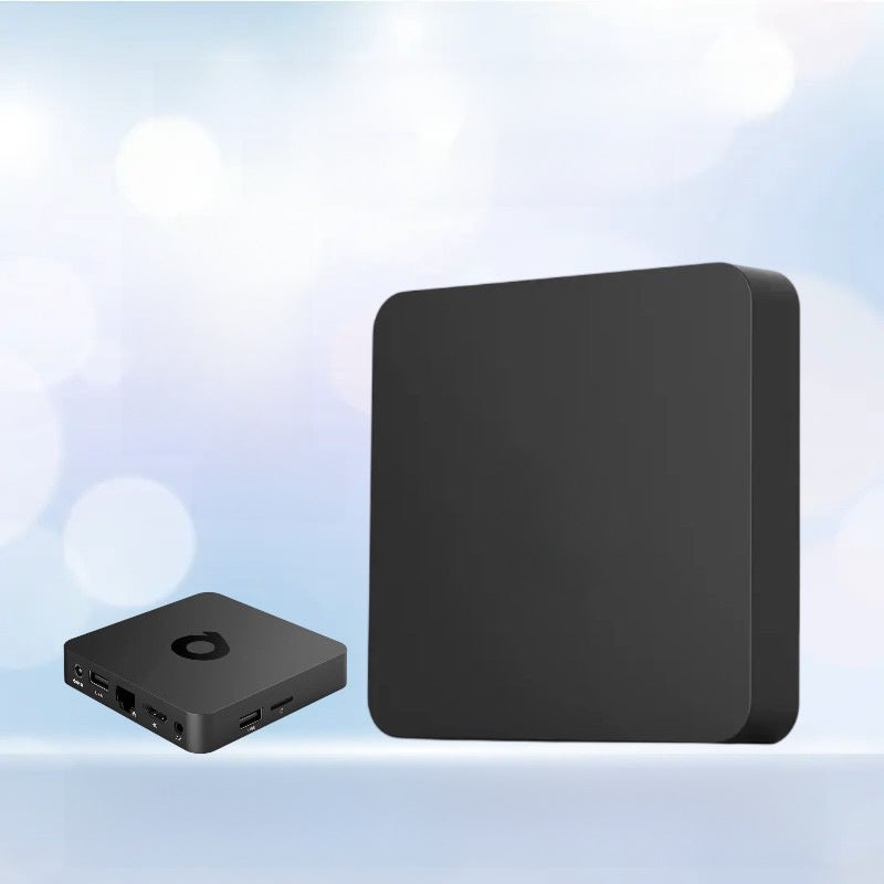 1 x 5 pcs Q1 H313 Android 10.0 HD 4K Smart TV Box Voice Remote 2g +8G European gauge