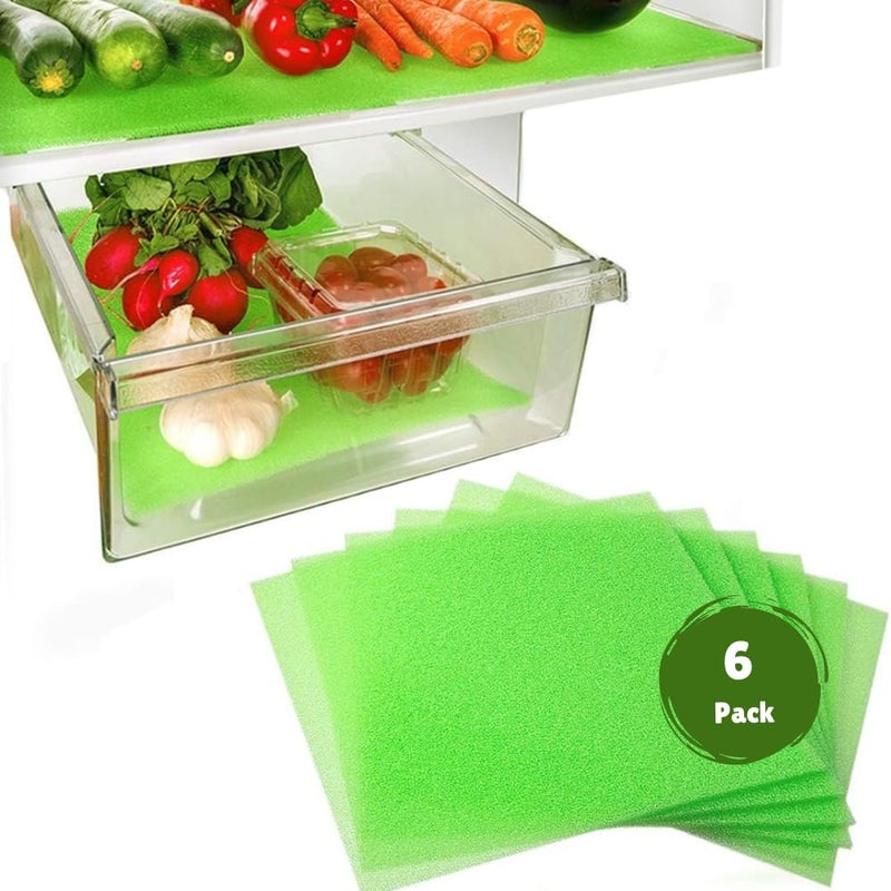 Dualplex Fruit & Veggie Life Extender Drawer Liner - Refrigerator Liners, Refrigerator Organizers and Storage, Fridge Liners for Refrigerator Shelf Liners, Refrigerator Liners for Shelves, Fridge Shelf Liners - Image 1