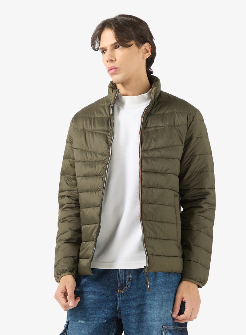 JACK & JONES Light Regular Fit Puffer Jacket - Image 1