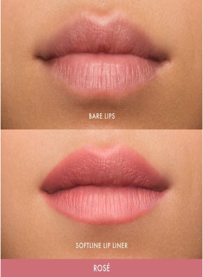 Summer Fridays Softline Lip Liner 1.02g – Long-Wear Creamy Precision Lip Pencil Rosé - Image 3