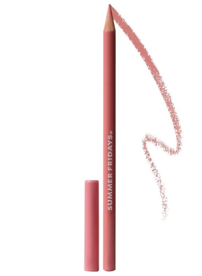 Summer Fridays Softline Lip Liner 1.02g – Long-Wear Creamy Precision Lip Pencil Rosé - Image 1
