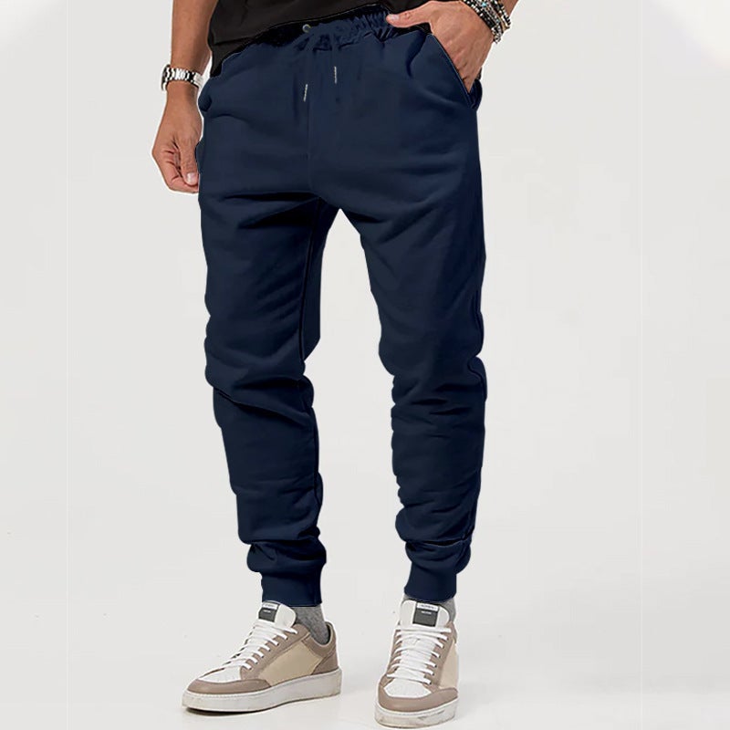 Multi-color Comfort Fit Joggers for Men Black - Image 3