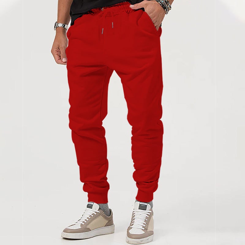 Multi-color Comfort Fit Joggers for Men Black - Image 2