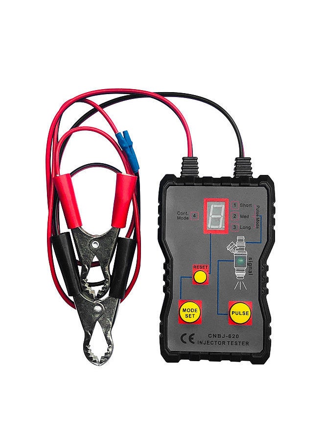 Generic Auto Fuel Injector Tester 12V 4 Pulse Modes Vehicle Fuel Injector Pressure Tester DIY Car Analyzer Fuel System Scan Testing Diagnose Detector  - Image 4