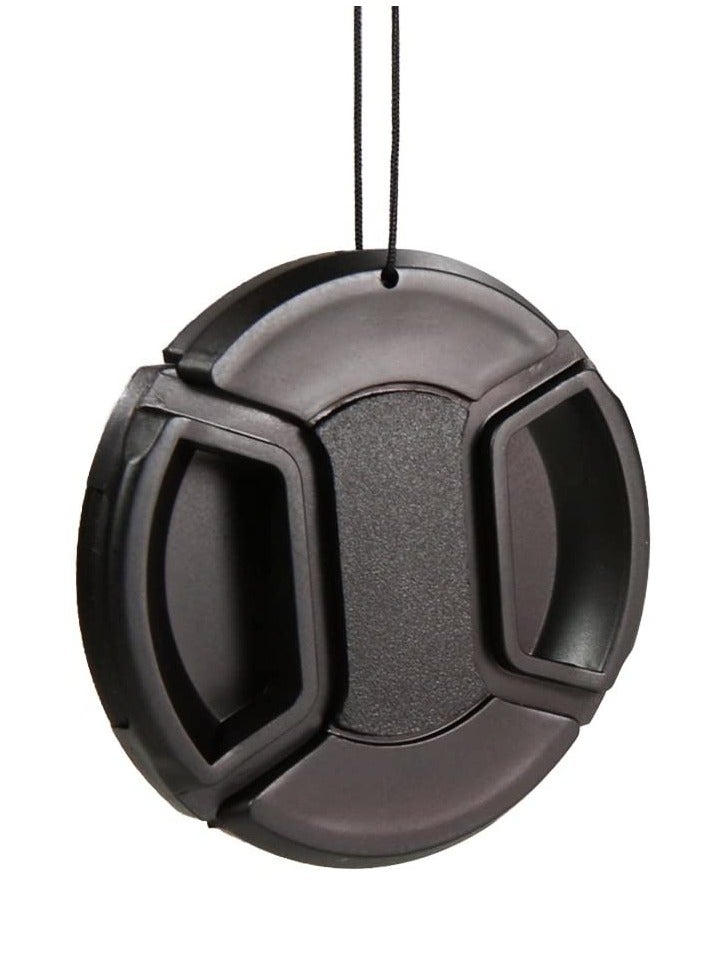 COOPIC 77mm Lens Cap Front Cover Protector Snap On Center Pinch for Camera Canon Nikon Sony DSLR - Image 3